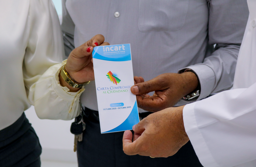 EL INSTITUTO NACIONAL DEL C&Aacute;NCER (INCART) LANZA BROCHURE DE CARTA COMPROMISO AL CIUDADANO
